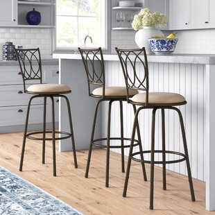 Wayfair Metal Swivel Bar Stools Counter Stools You Ll Love In 2023   Abrams Swivel Bar Stool Set Of 3 